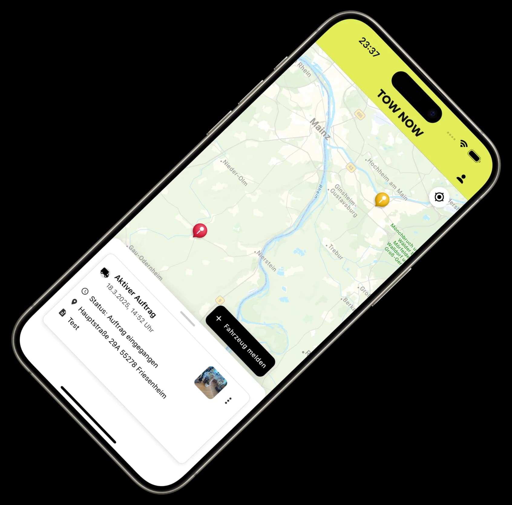 Tow Now App Vorschau